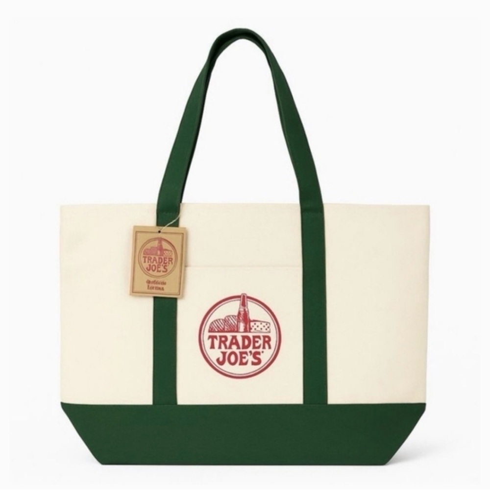 LIMITED EDITION NTW Trader Joe's Canvas Tote Bag